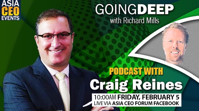 GOING DEEP interviews Craig Reines
