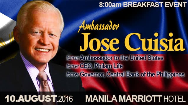 Ambassador Jose Cuisia